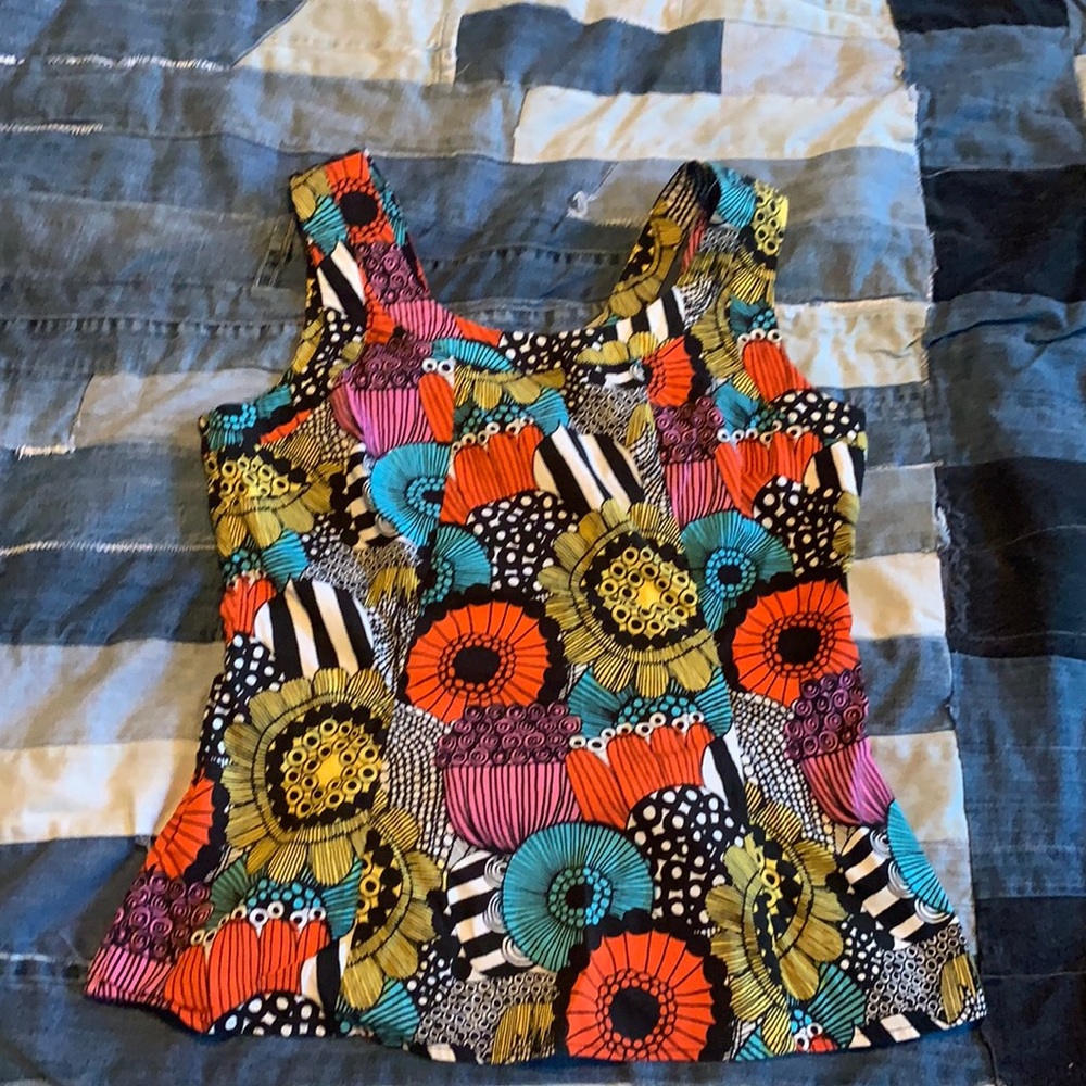 Marimekko x Banana Republic print top